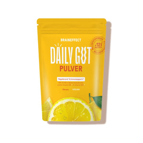 DAILY GUT Poudre citron 40g Doypack Brain effect