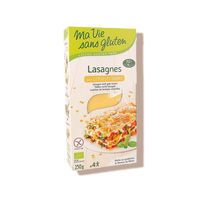 Feuilles de lasagnes aux lentilles jaunes