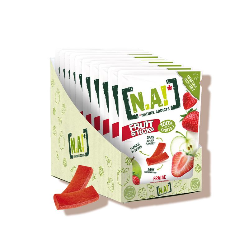 Fruit sticks fraise