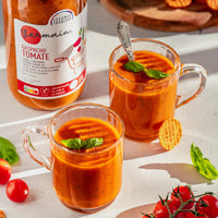 Repas gaspacho tomate