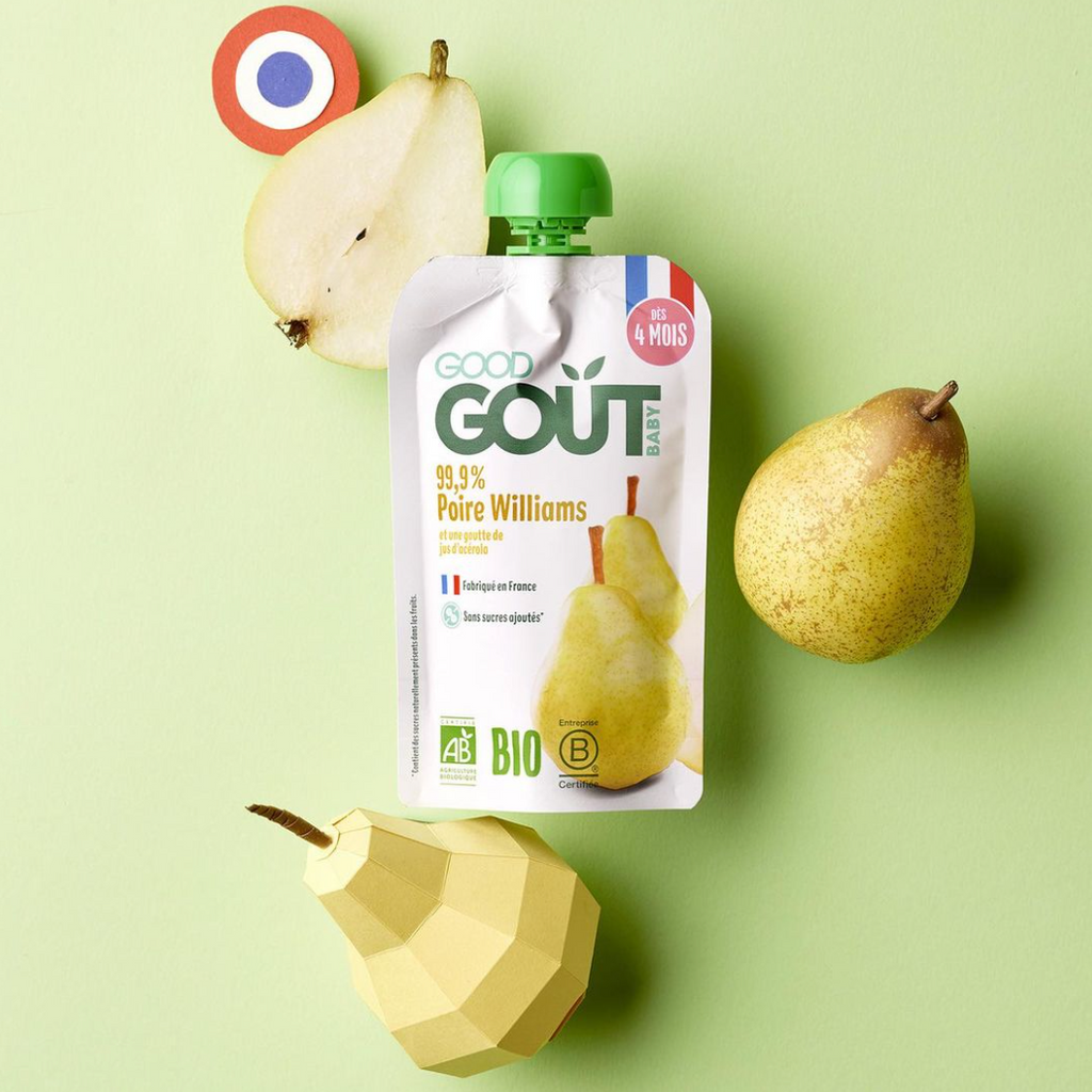 gourde 99,9% poire williams good gout