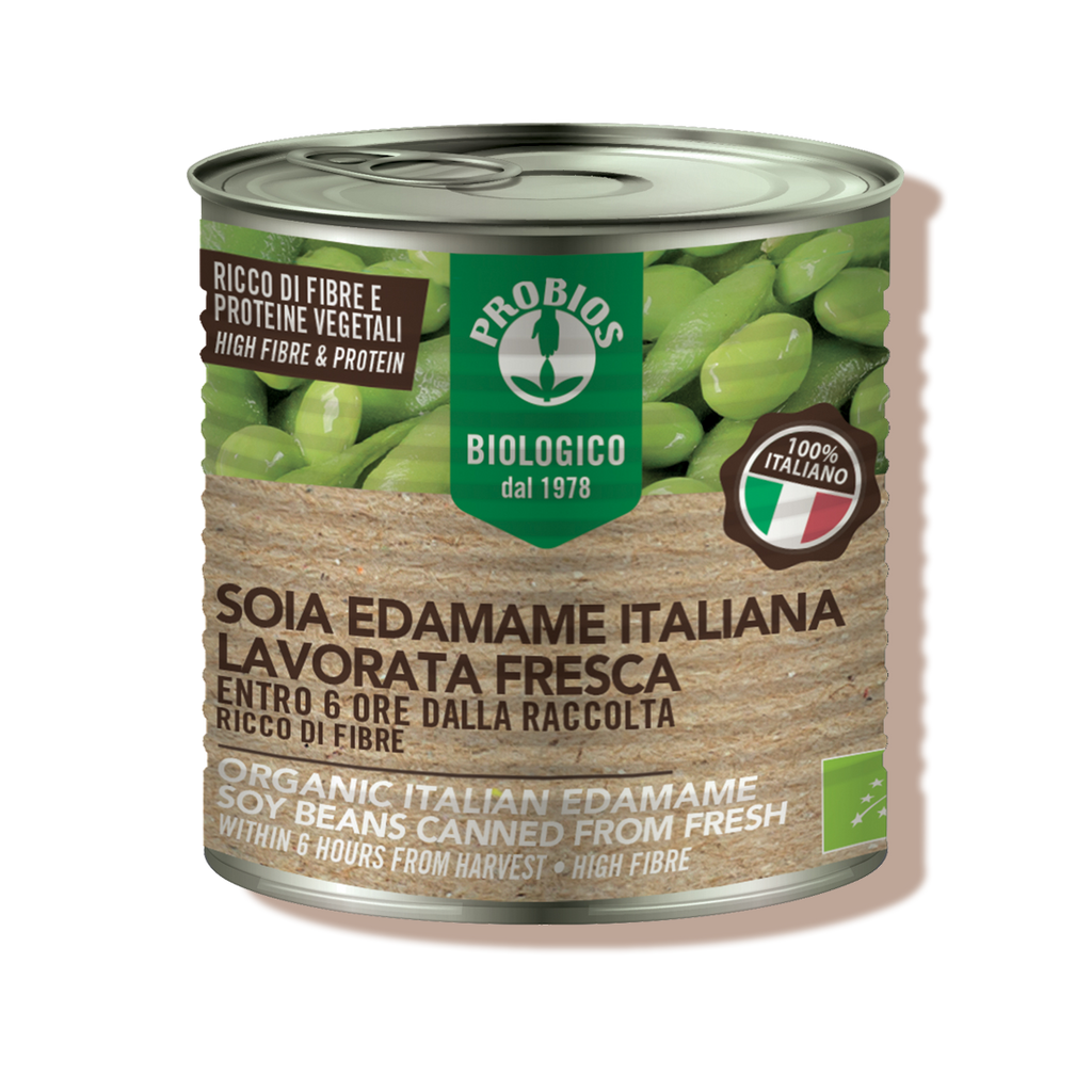 Conserve de fèves d'edamame