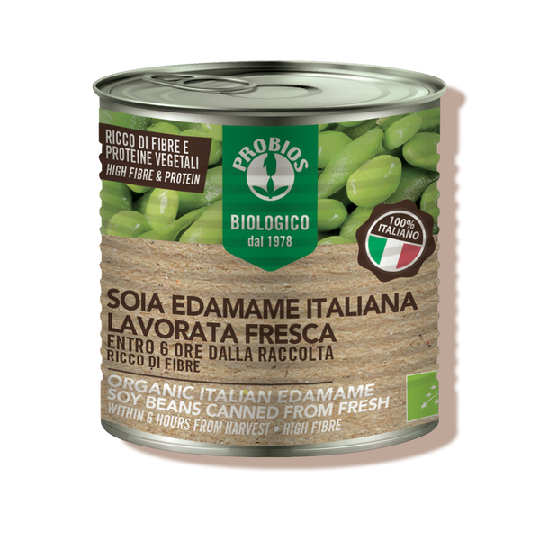 Conserve de fèves d'edamame