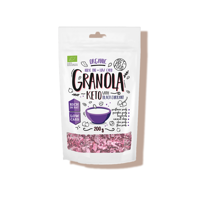 Granola bio keto cassis