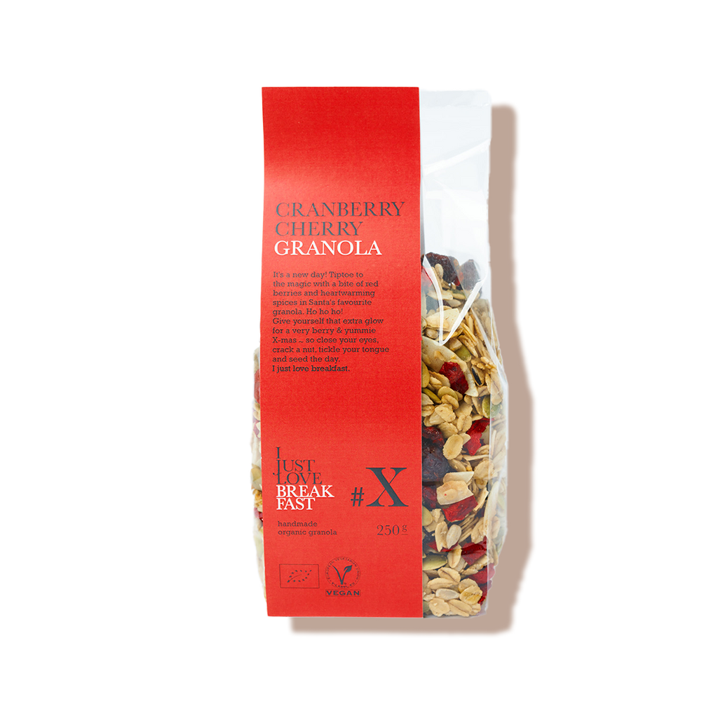 Granola de noel Cranberry cerise bio