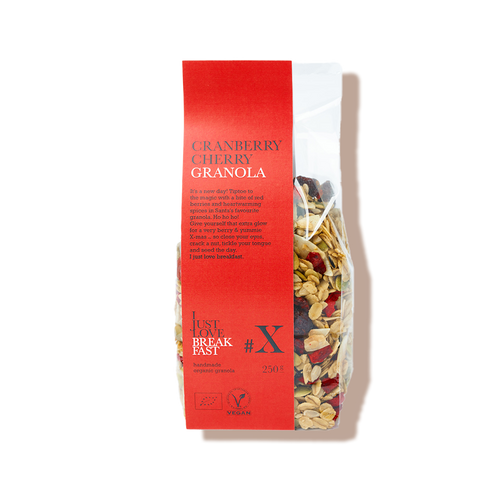 Granola de noel Cranberry cerise bio