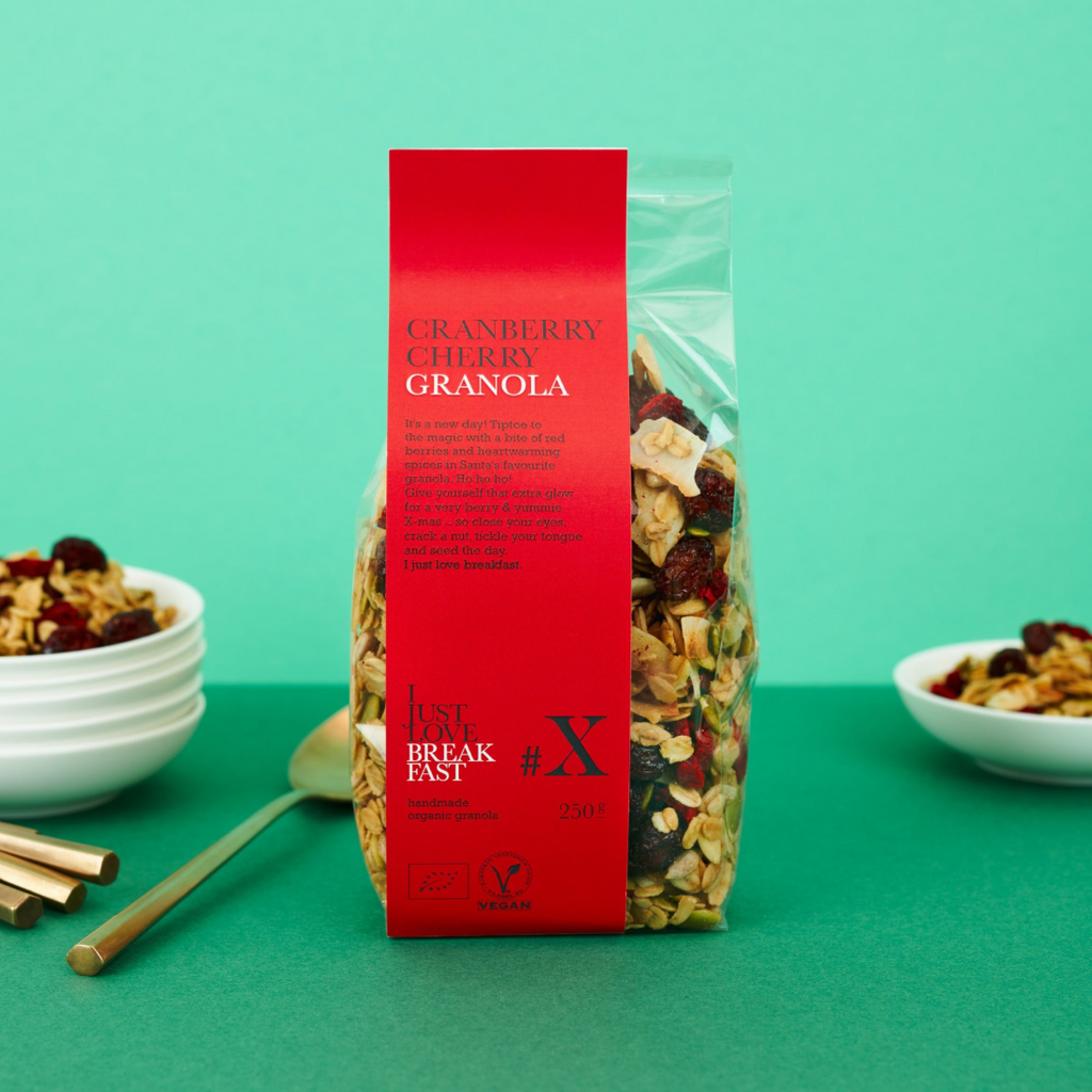 Granola de noel Cranberry cerise bio