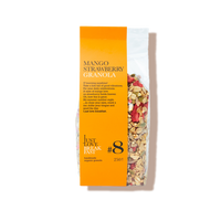 Granola à la fraise et mangue