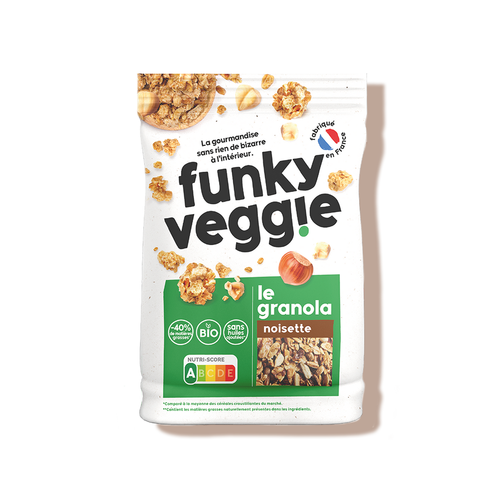 Granola noisettes - Funky veggie