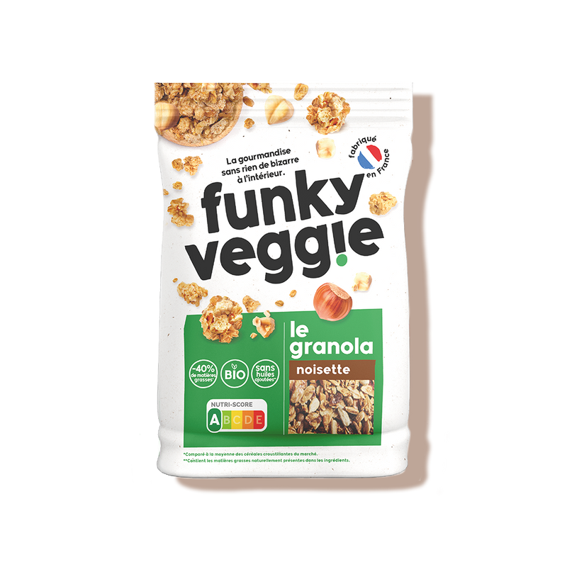 Granola noisettes - Funky veggie