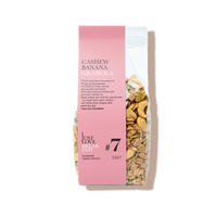 Granola noix de cajou banane bio