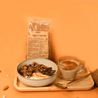 Bol de granola noix de coco et cacao 