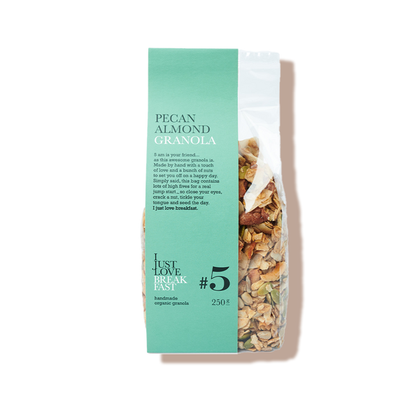 Granola noix de pecan amande bio