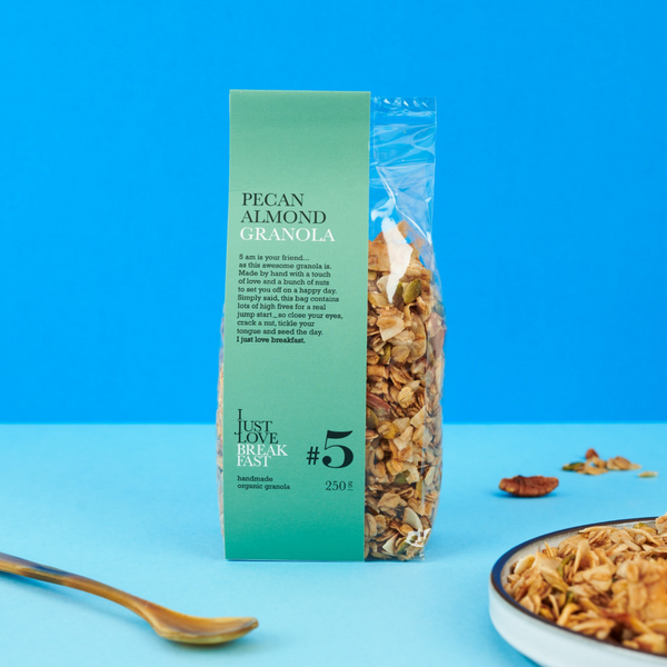 Granola noix de pecan amande bio