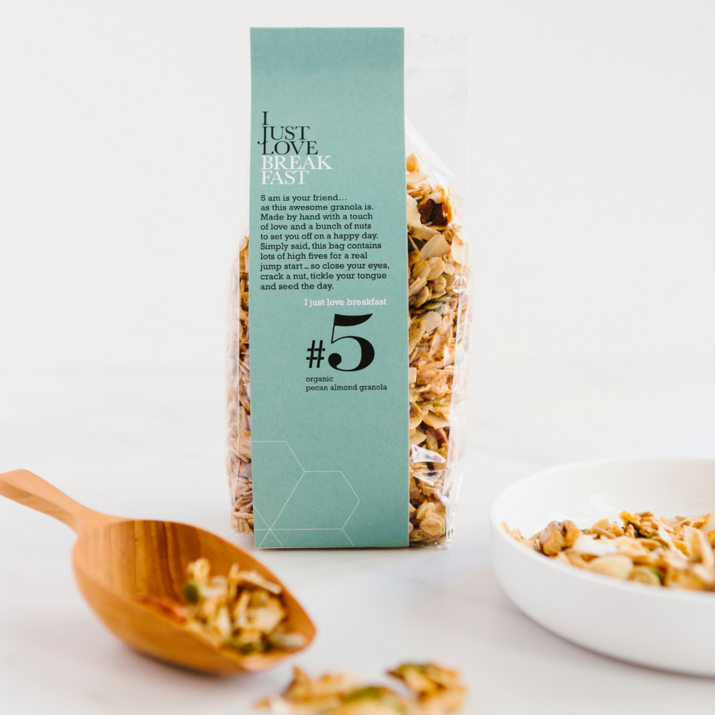 Granola noix de pecan amande bio