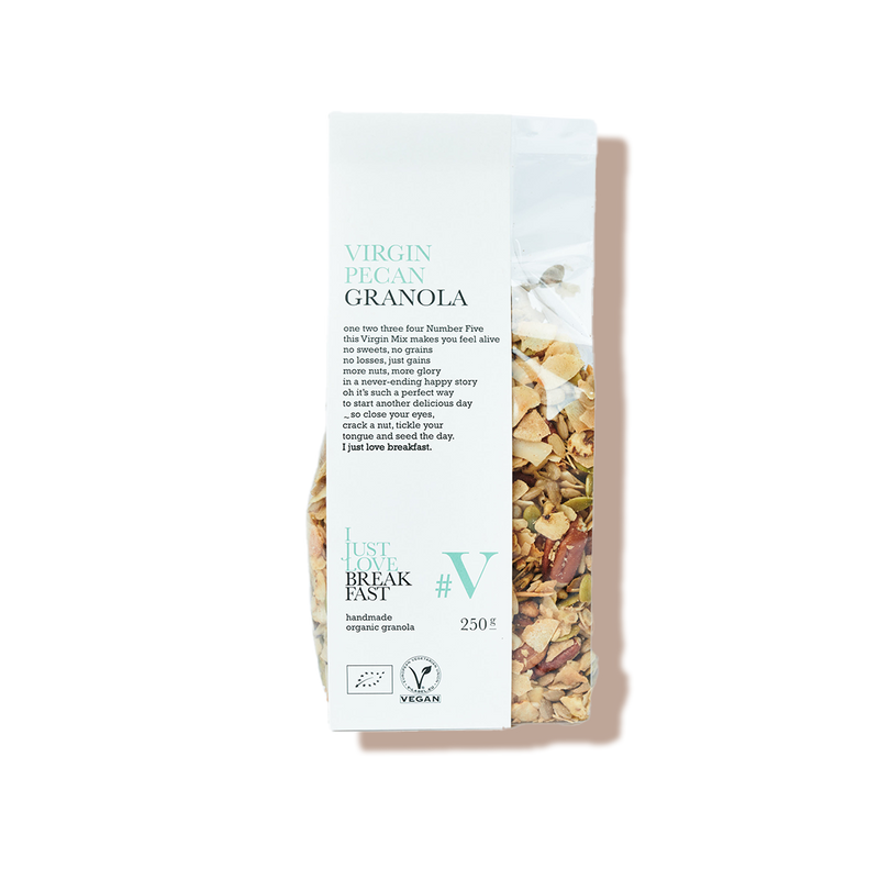 Granola vierge noix de pecan bio