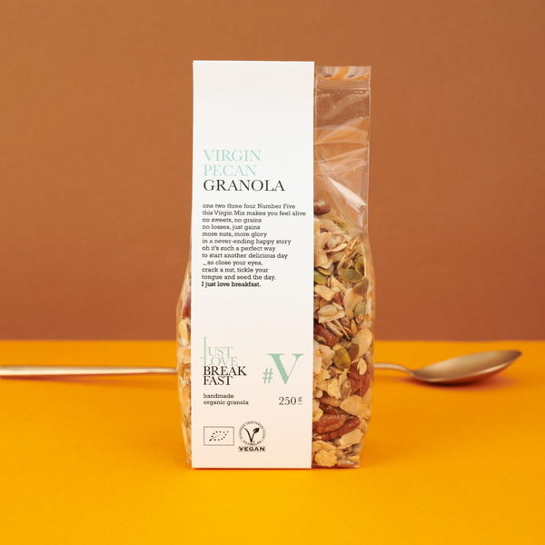 Granola vierge noix de pecan bio