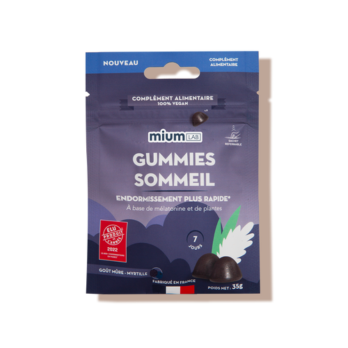 Gummies sommeil sans sucres