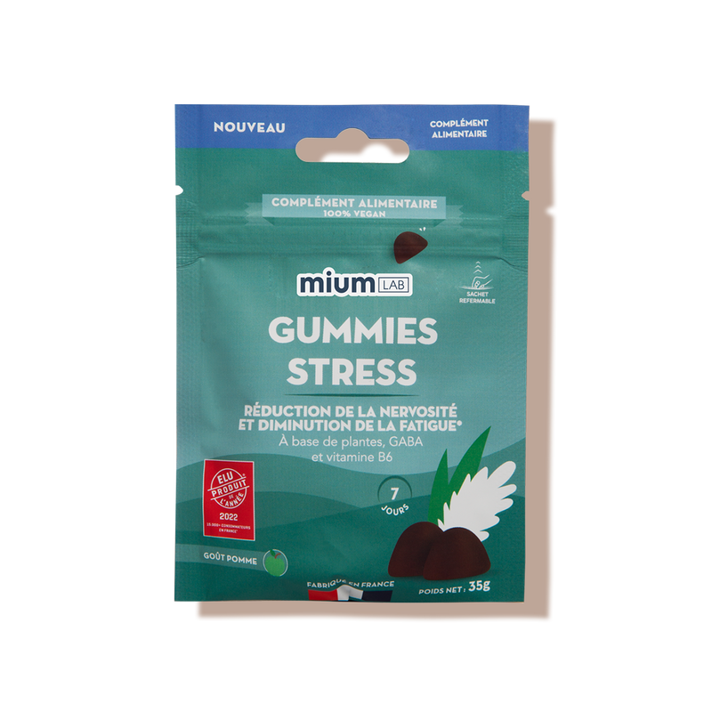 Gummies stress sans sucres