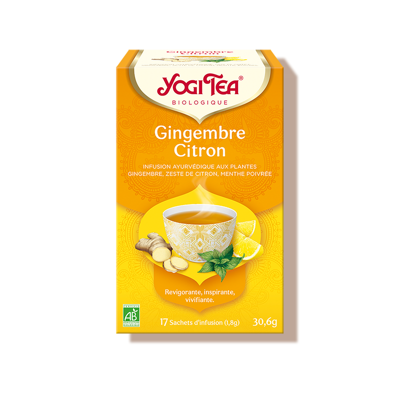 Infusion au gingembre citron