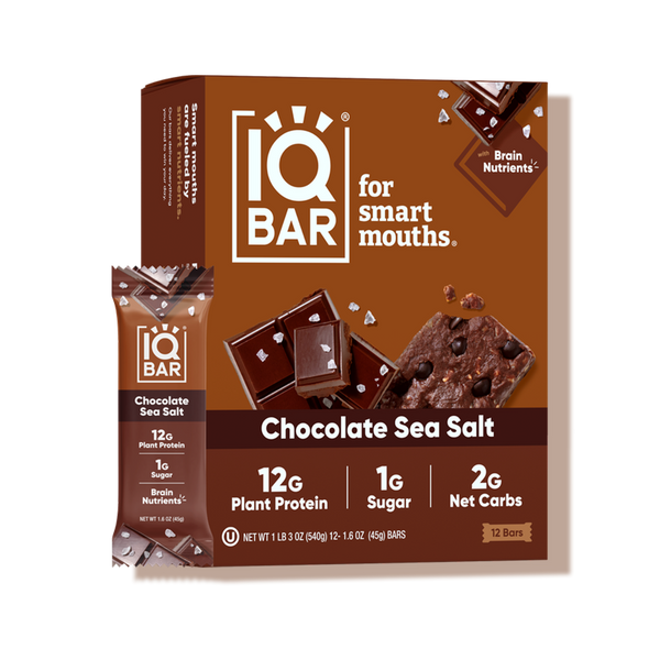 Barres énergétiques chocolat & sel de mer