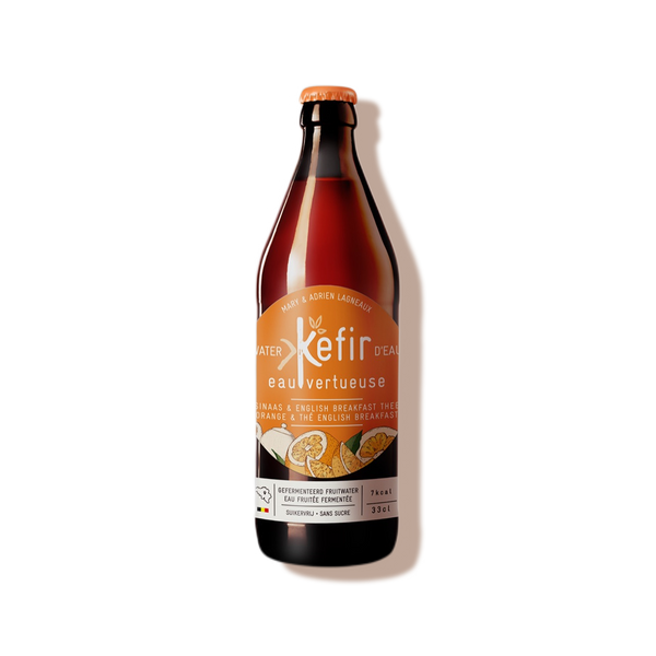 Kéfir orange breakfast kéfir eau vertueuse