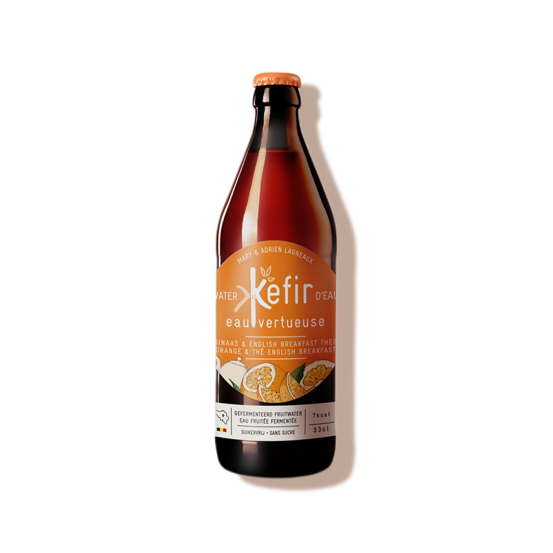 Kéfir orange breakfast kéfir eau vertueuse