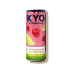 Kombucha framboise citron vert bio