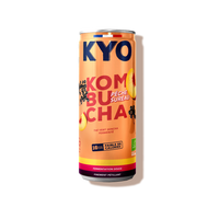 kombucha pêche Kyo kombucha