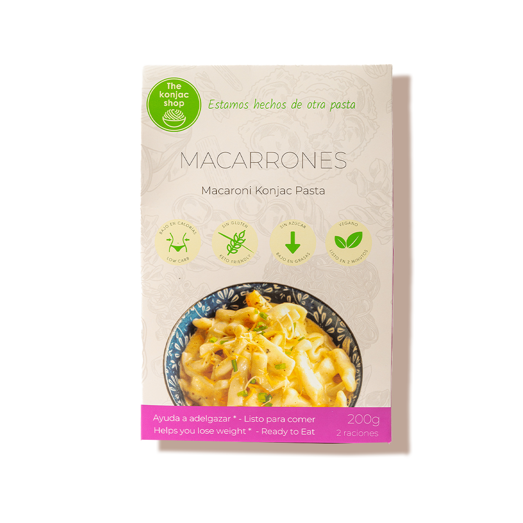 Macaronis de konjac