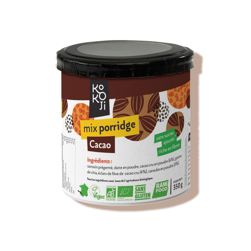 Mix porridge cacao bio