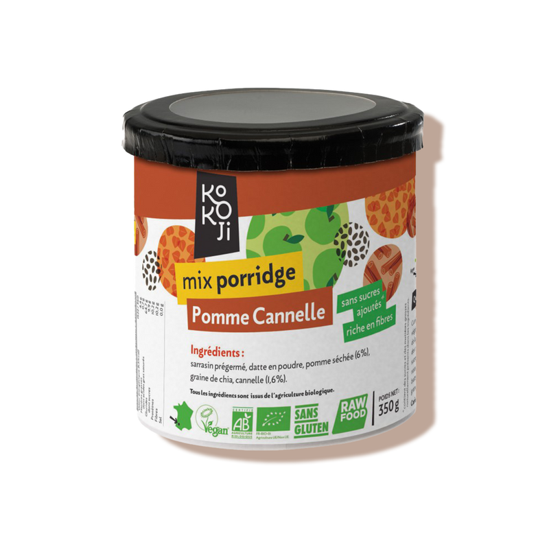 Mix porridge pomme cannelle