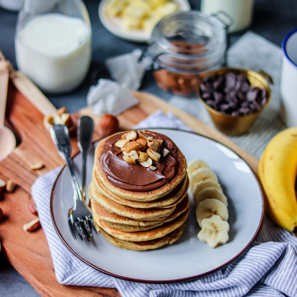 Préparation pancakes ou gaufres