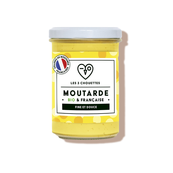 Moutarde bio fine et douce