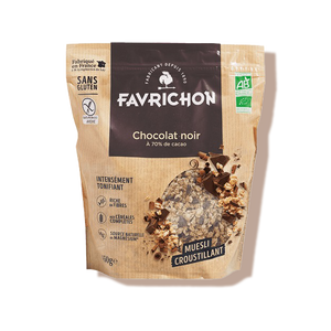 Muesli au chocolat noir et cacao - Favrichon