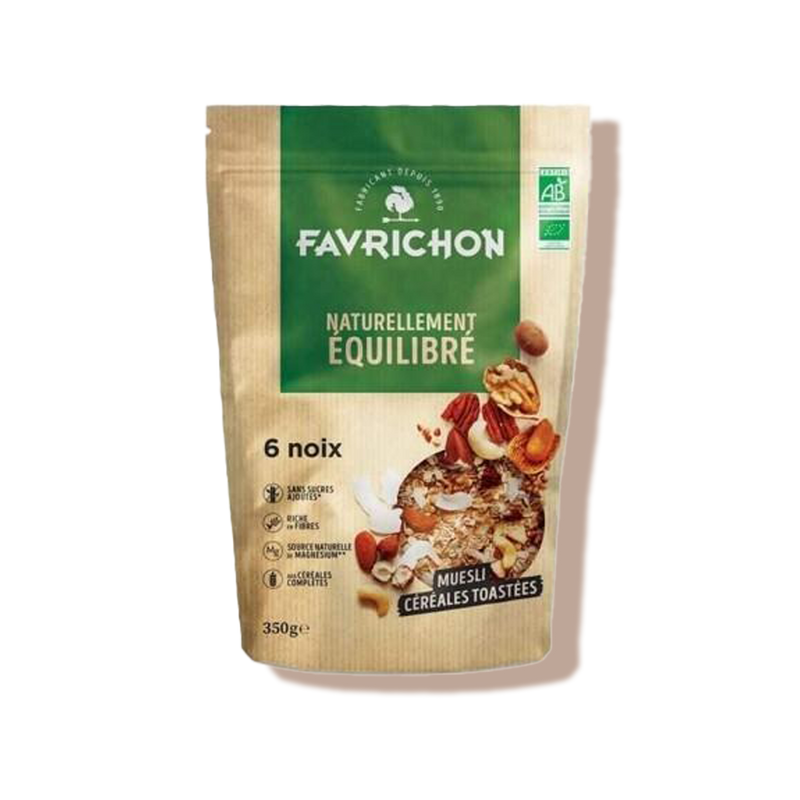 Muesli céréales aux 6 noix - Favrichon