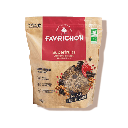 Muesli croustillant superfruits - Favrichon