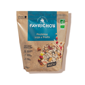 Muesli soja et fruits Favrichon