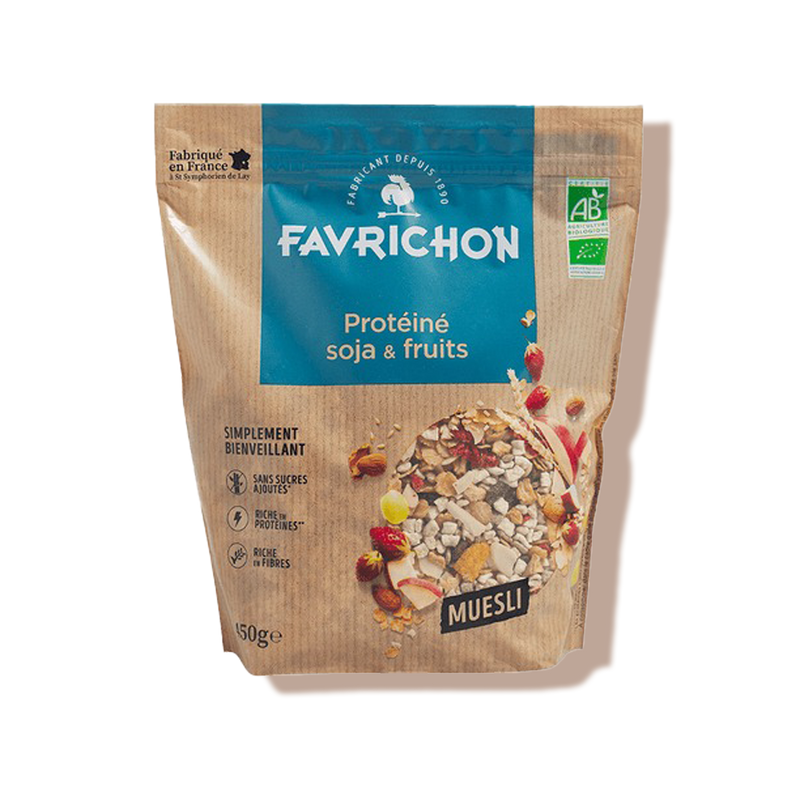 Muesli soja et fruits Favrichon