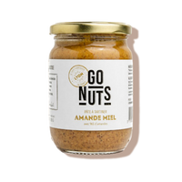 Pâte à tartiner amandes et miel bio - Go nuts