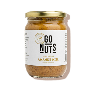 Pâte à tartiner amandes et miel bio - Go nuts