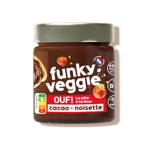 Pâte à tartiner OUF cacao noisette bio - Funky Veggie