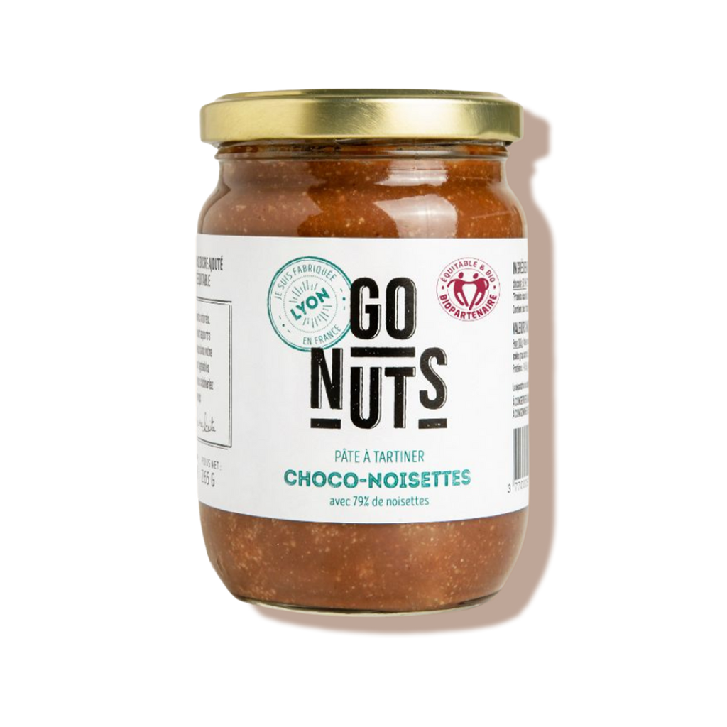 Pâte à tartiner choco-noisettes bio - Go nuts