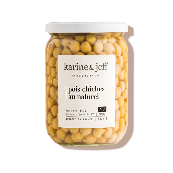 Pois chiches au naturel