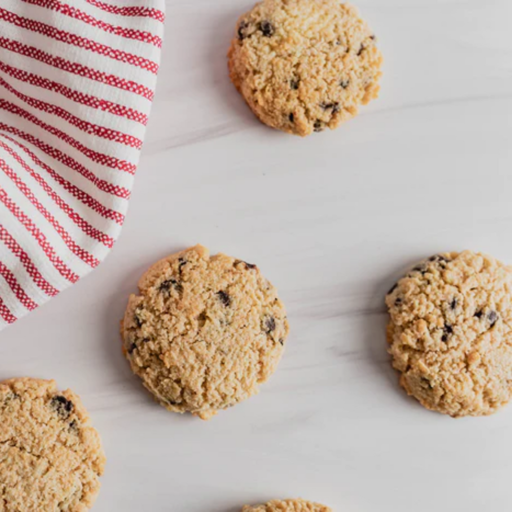 Préparation cookies keto