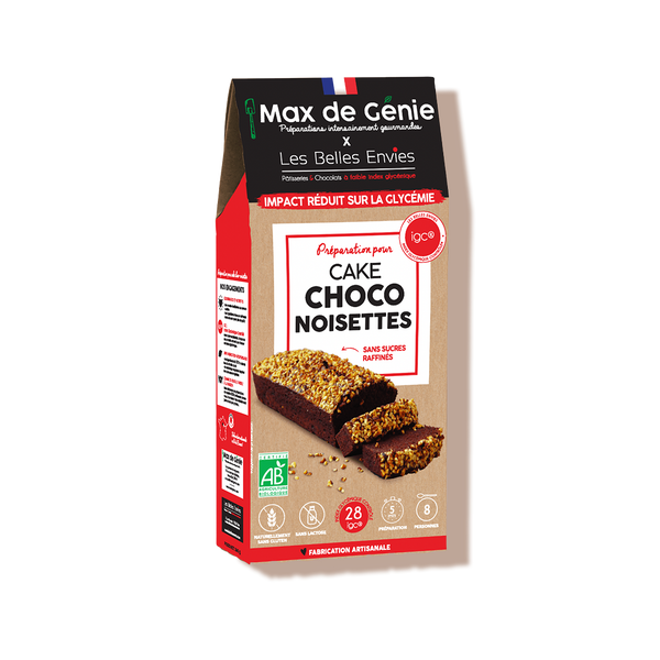 Préparation pour cake choco-noisettes