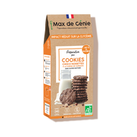 Préparation cookies chocolat noisettes