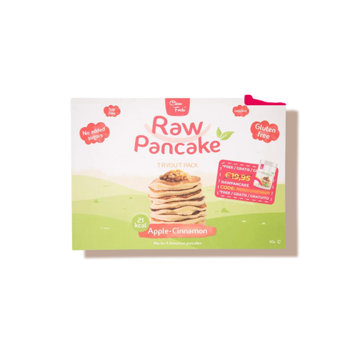 Préparation pancakes pomme cannelle - Clean foods