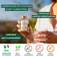 Probiotiques + Prébiotiques 60 gélules