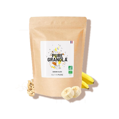 Pure granola banane cajou